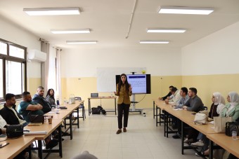 استضاف الاتحاد اللوثري العالمي – مركز التدريب المهني / رام الله وبالتعاون مع سلطة النقد الفلسطينية، ورشة عمل
تعزيز الوعي المالي والمصرفي  لخريجي التخصصات المهنية
